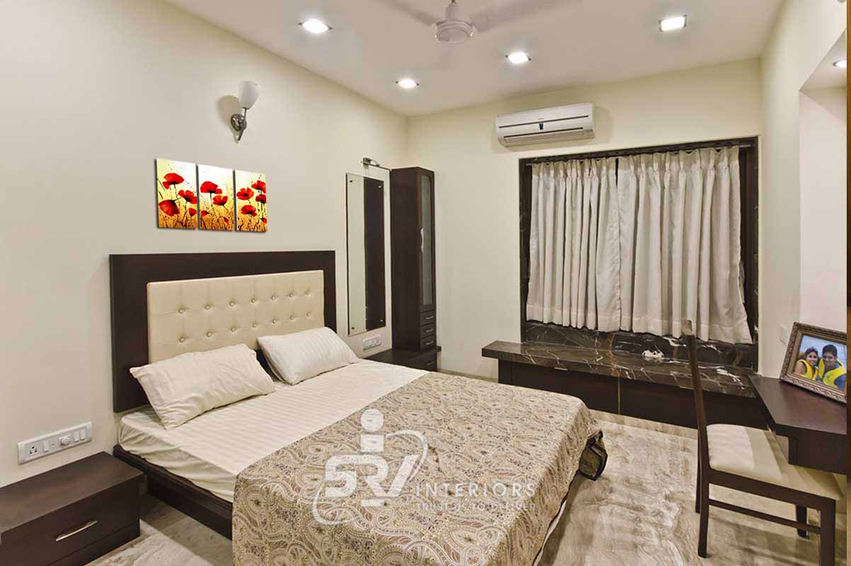 1 bhk home interior design by SRV Interiors