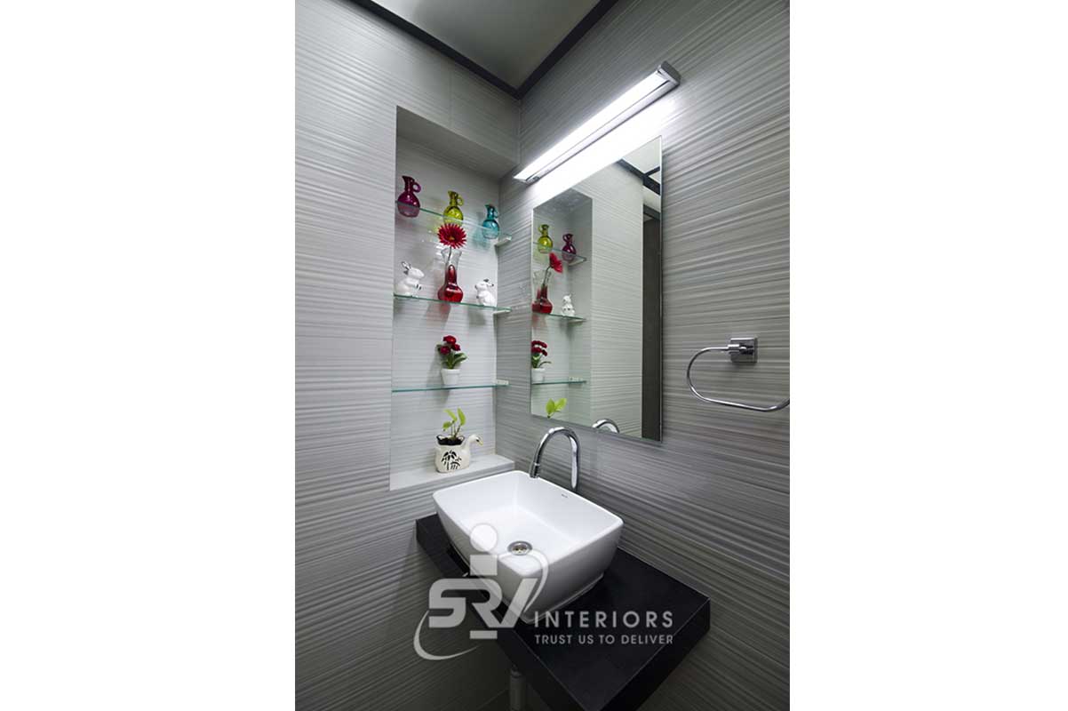 Bathroom design by SRV interior designer Mumbai