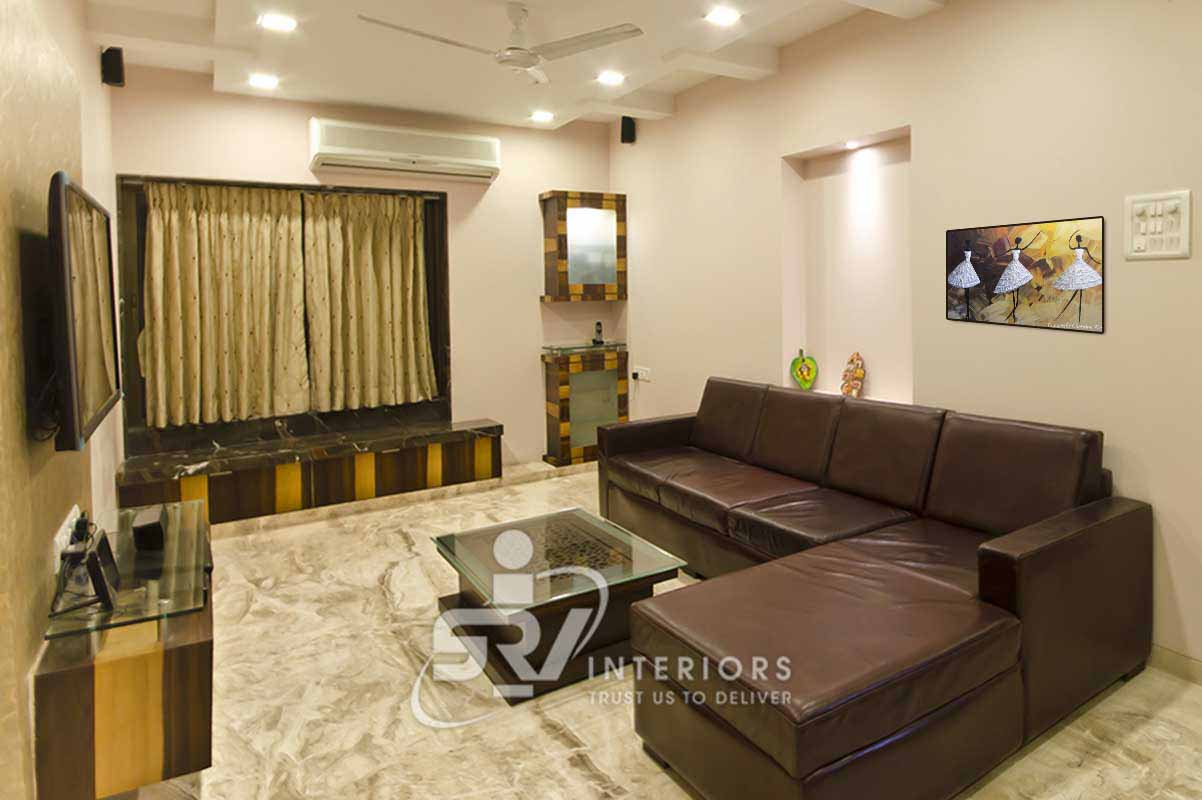 luxury home interior design done by SRV Interiors Mumbai