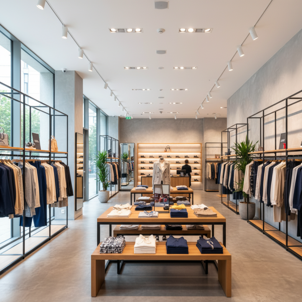 boutique shop interior design services by SRV Interiors Mumbai